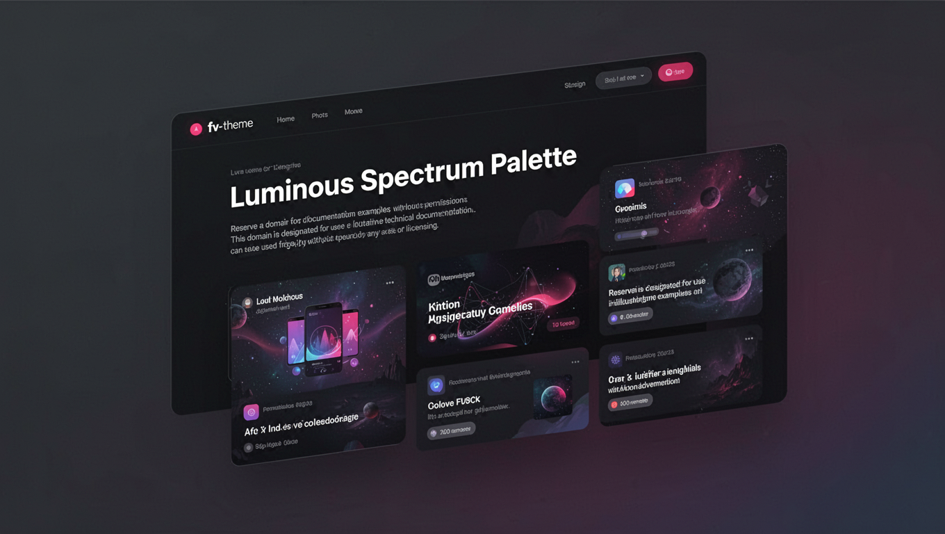 Preview of Luminous Spectrum Palette