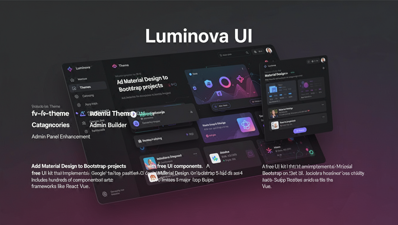 Preview of Luminova UI