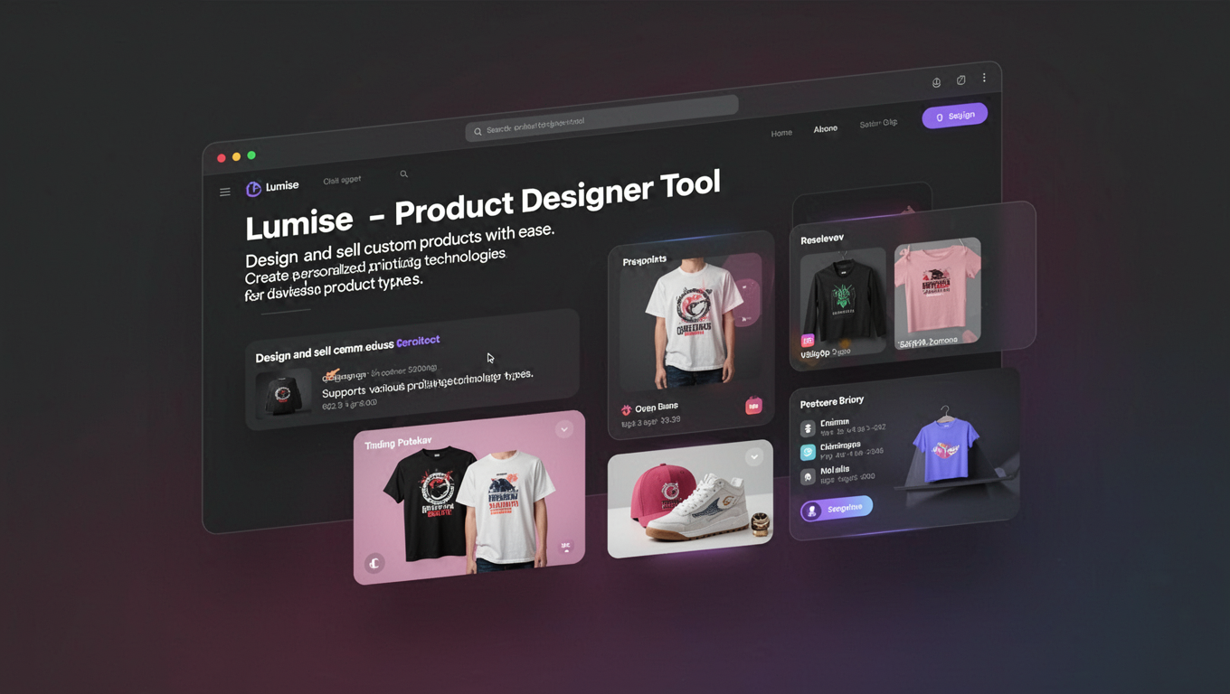 Preview of Lumise - Product Designer Tool