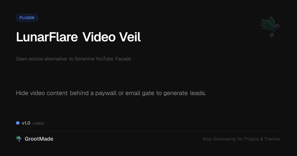 Preview of LunarFlare Video Veil