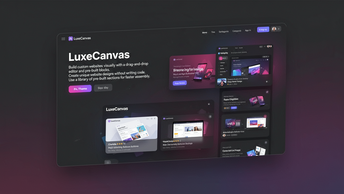 Preview of LuxeCanvas