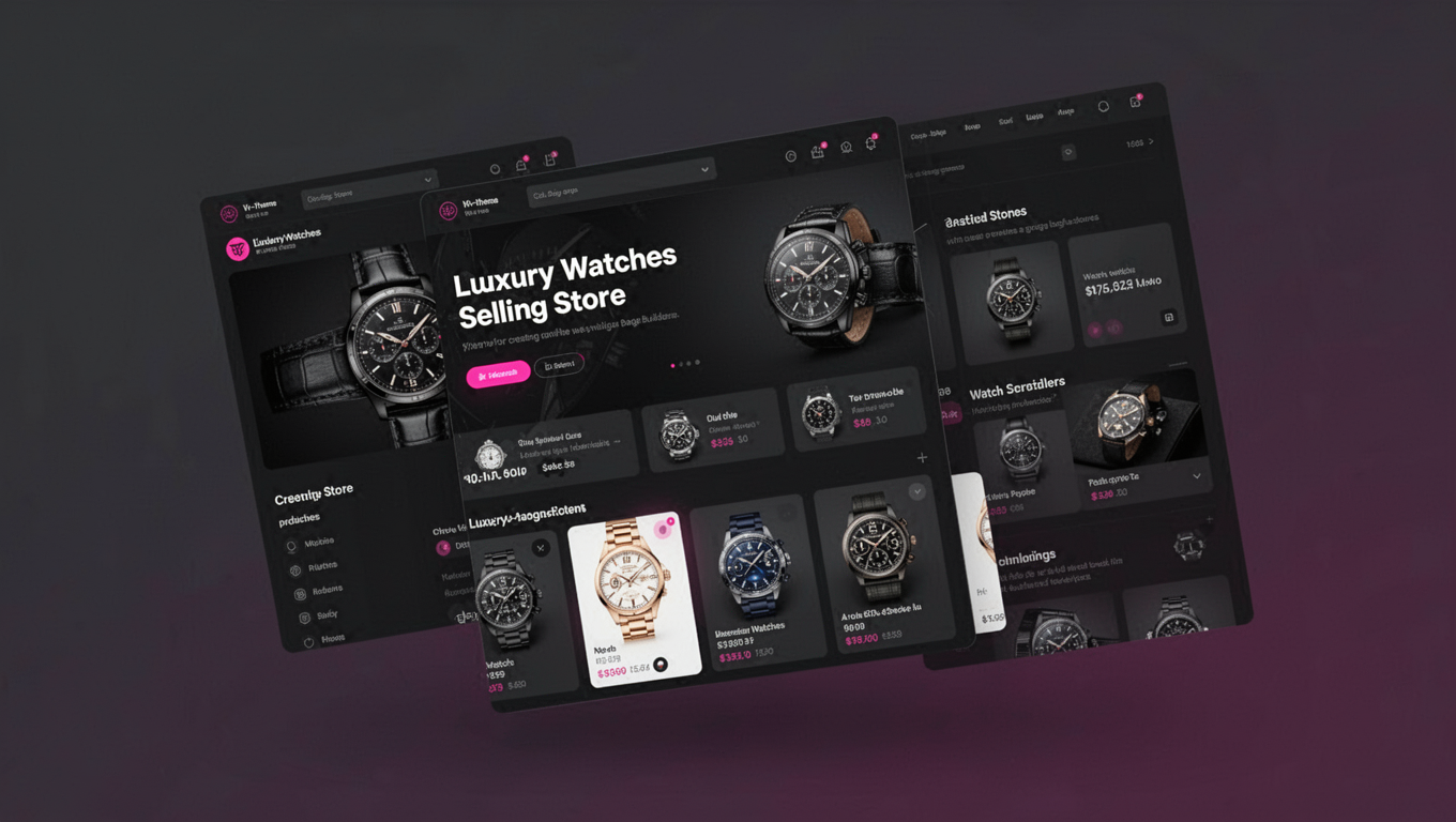 Preview of Luxury Watches Selling Store