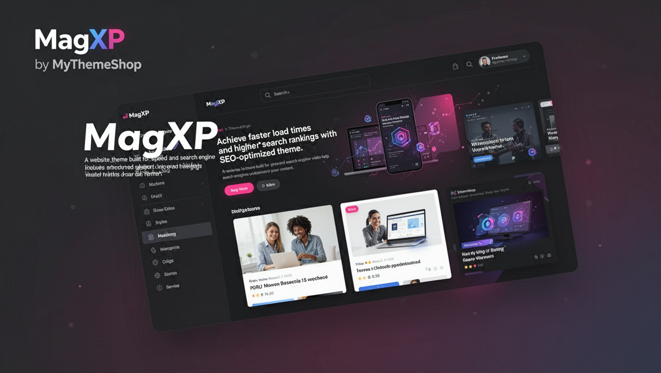 Preview of MagXP by MyThemeShop