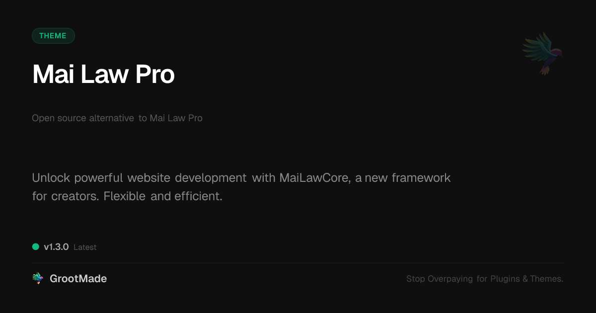 Preview of Mai Law Pro