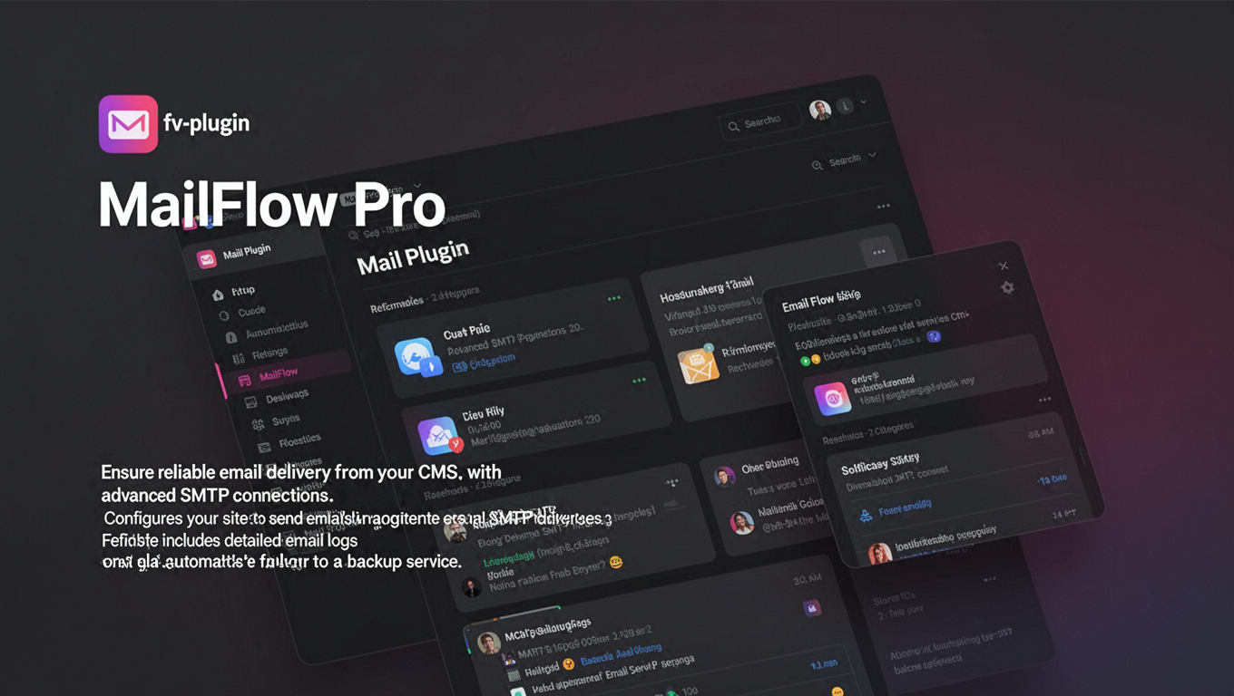 Preview of MailFlow Pro