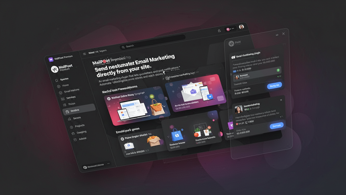 Preview of MailPoet Premium