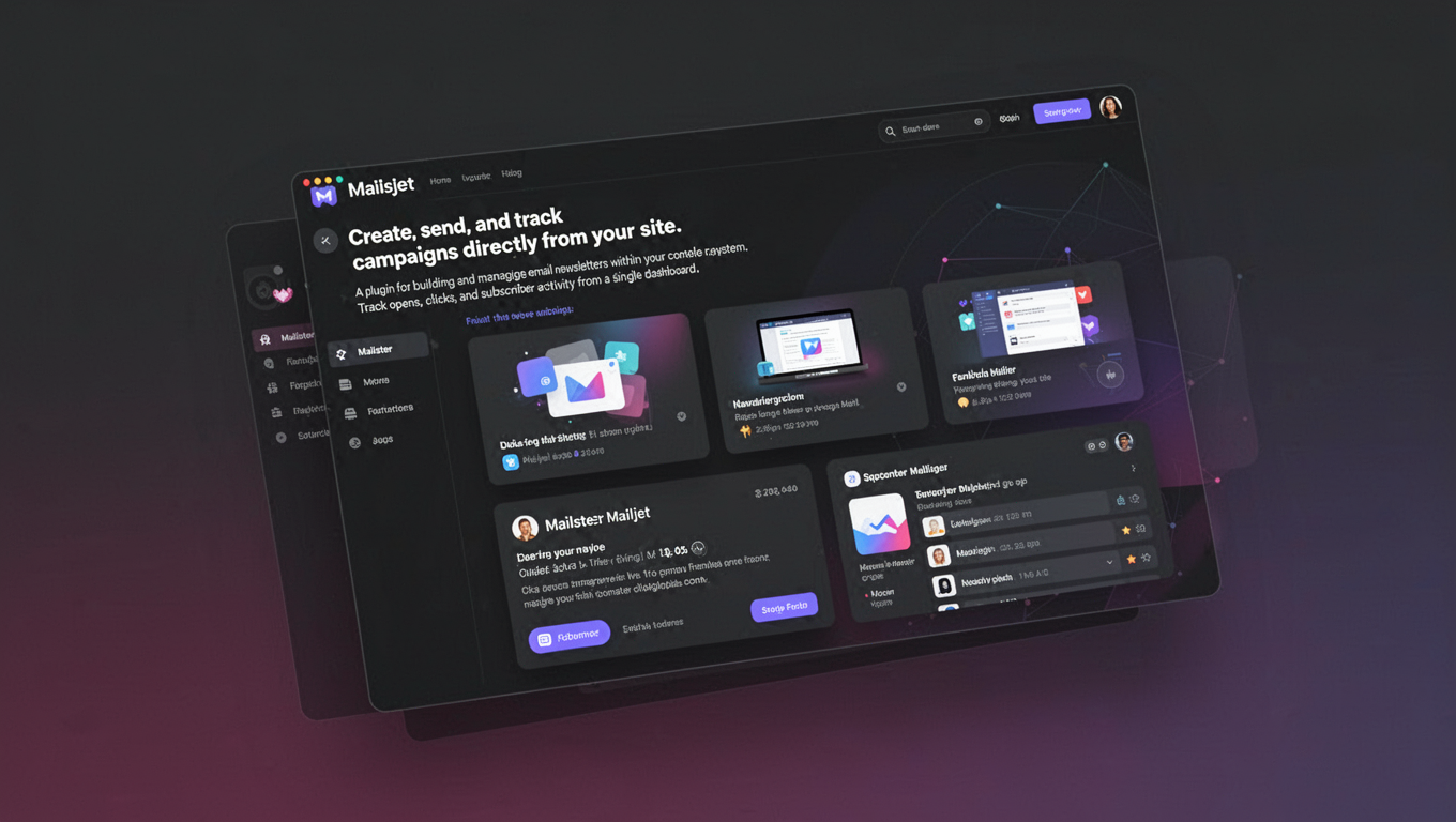 Preview of Mailster Mailjet