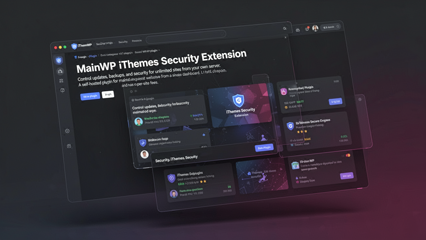 Preview of MainWP iThemes Security Extension