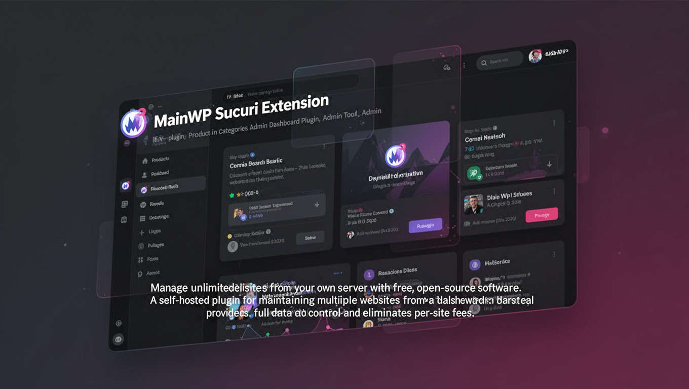 Preview of MainWP Sucuri Extension