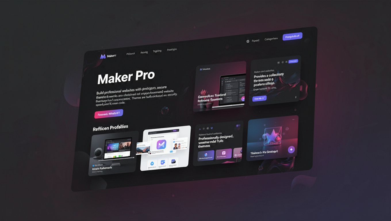 Preview of Maker Pro