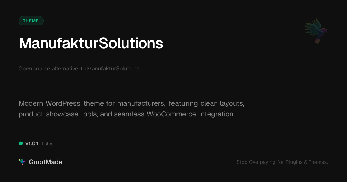 Preview of ManufakturSolutions