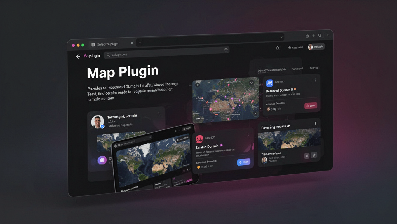Preview of Map Plugin