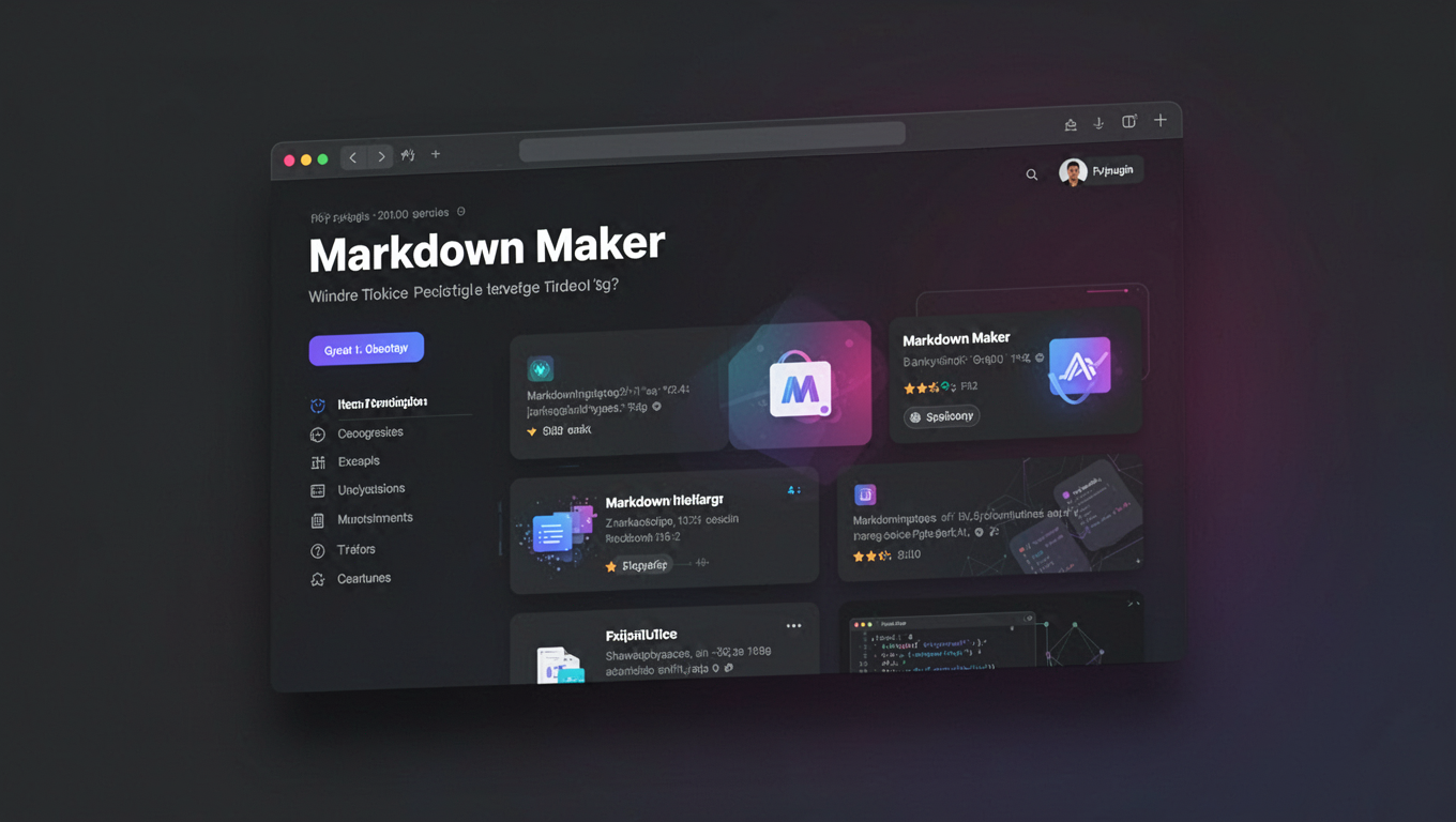 Preview of Markdown Maker