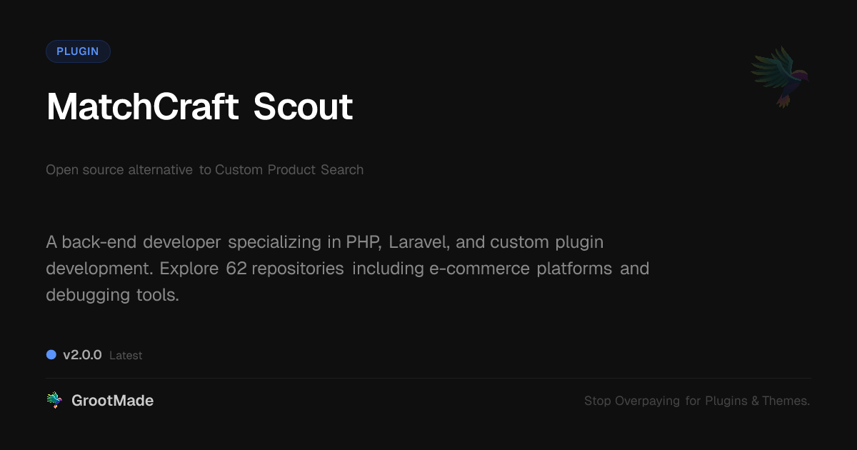 Preview of MatchCraft Scout