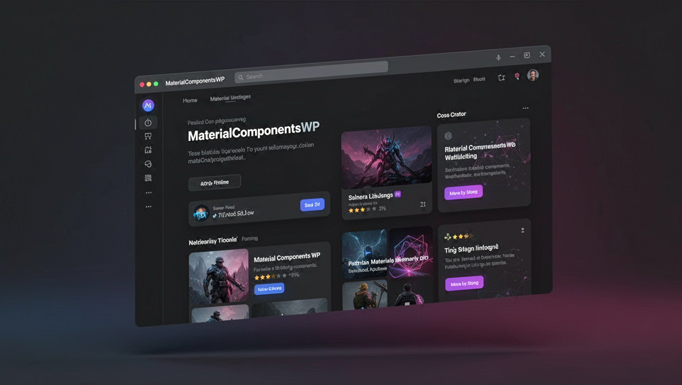 Preview of MaterialComponentsWP