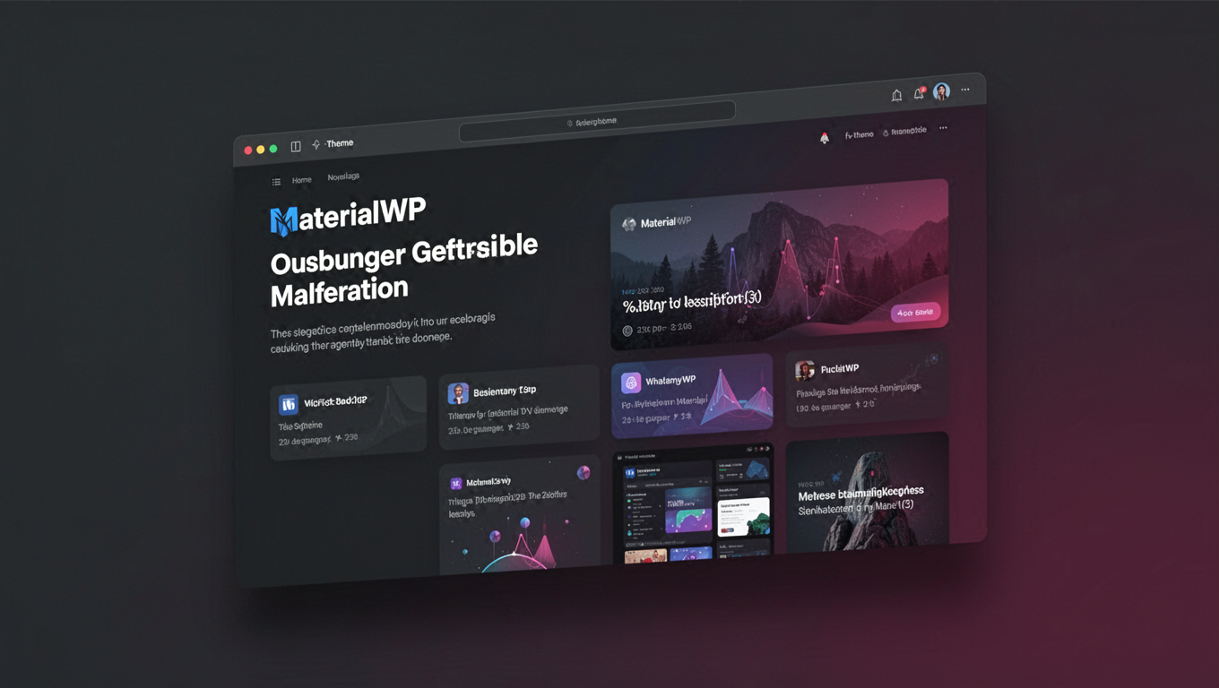 Preview of MaterialWP