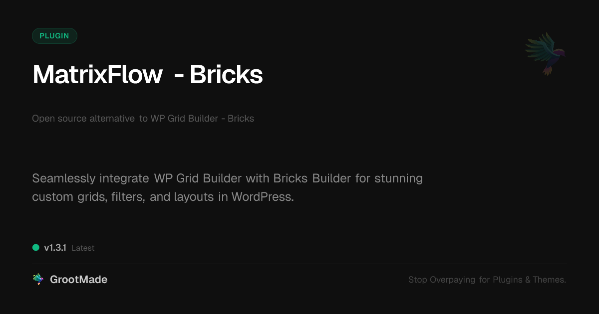 Preview of MatrixFlow - Bricks