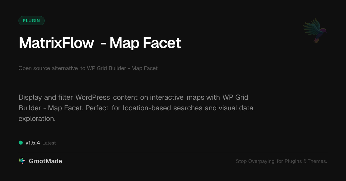 Preview of MatrixFlow - Map Facet