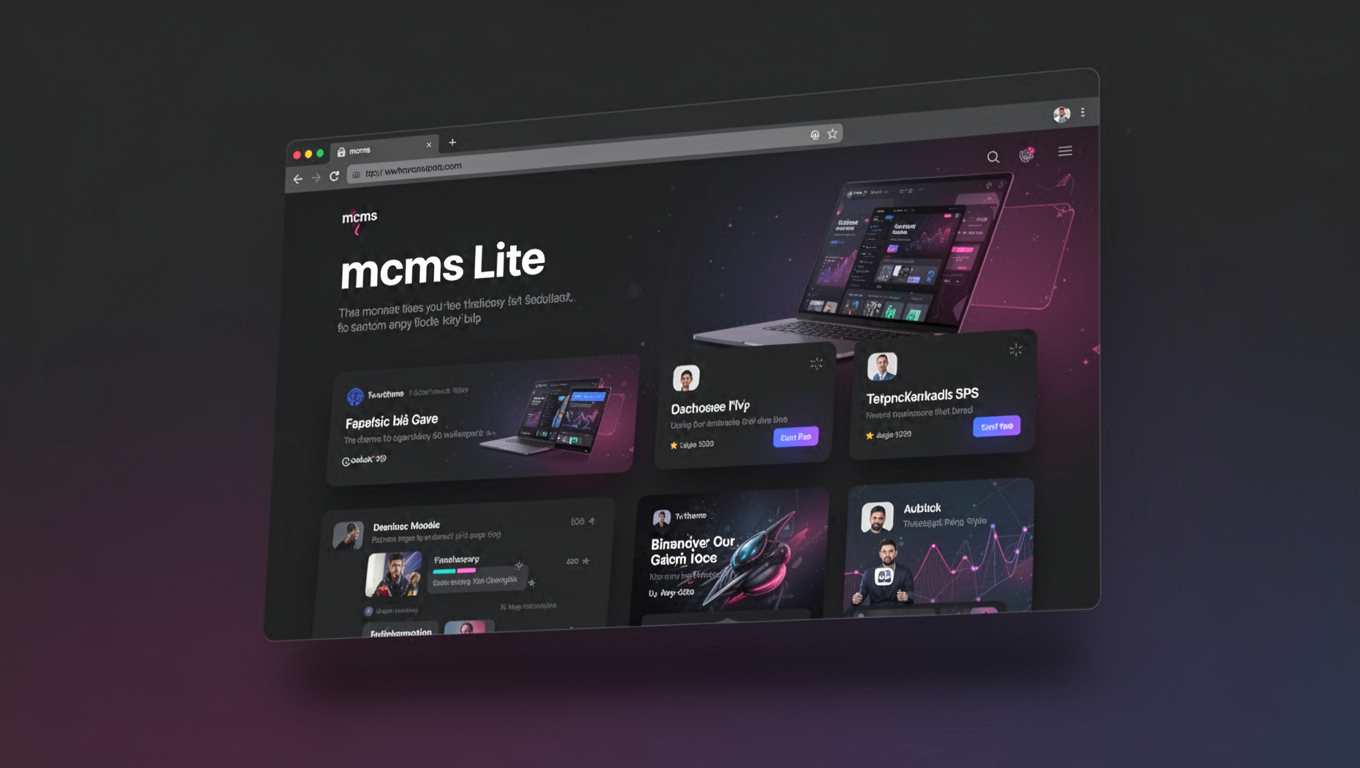 Preview of mcms Lite