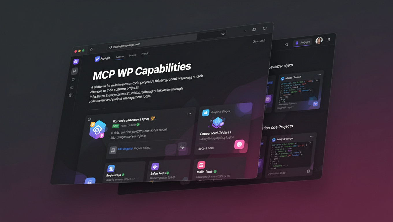 Preview of MCP WP Capabilities