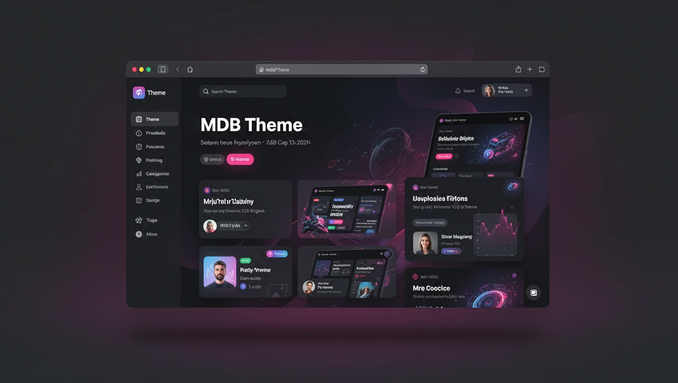 Preview of MDB Theme