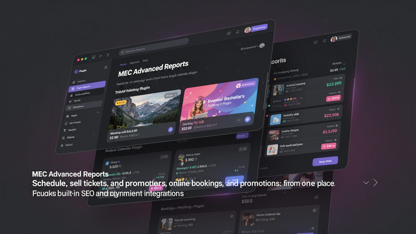 Preview of MEC Advanced Reports