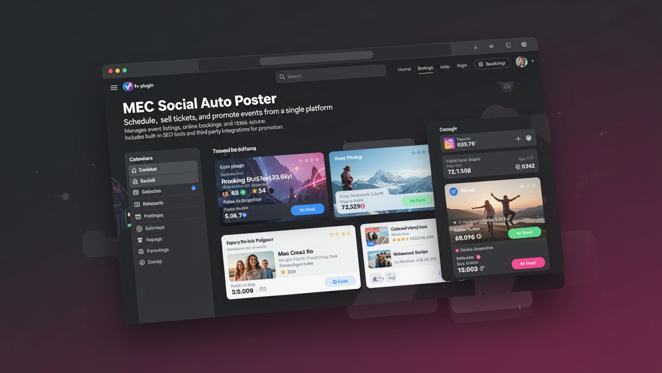 Preview of MEC Social Auto Poster