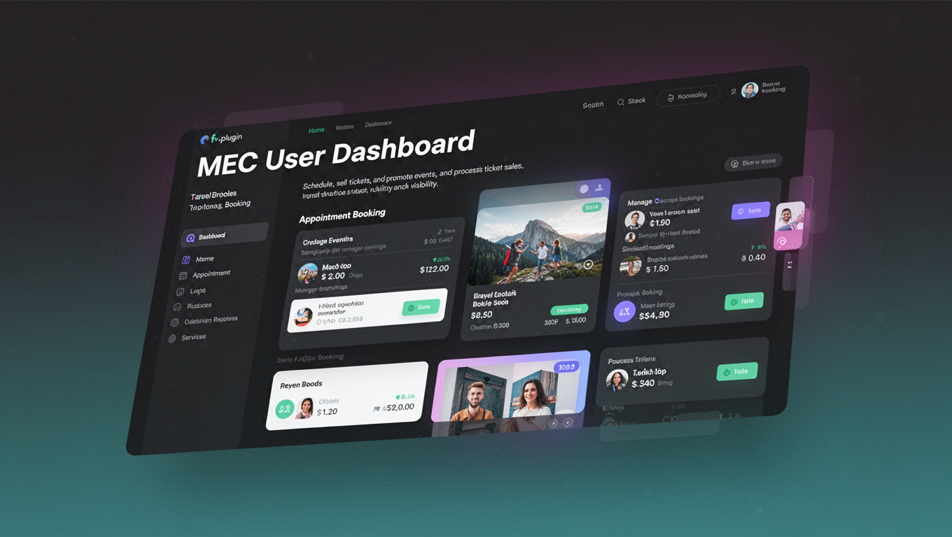 Preview of MEC User Dashboard
