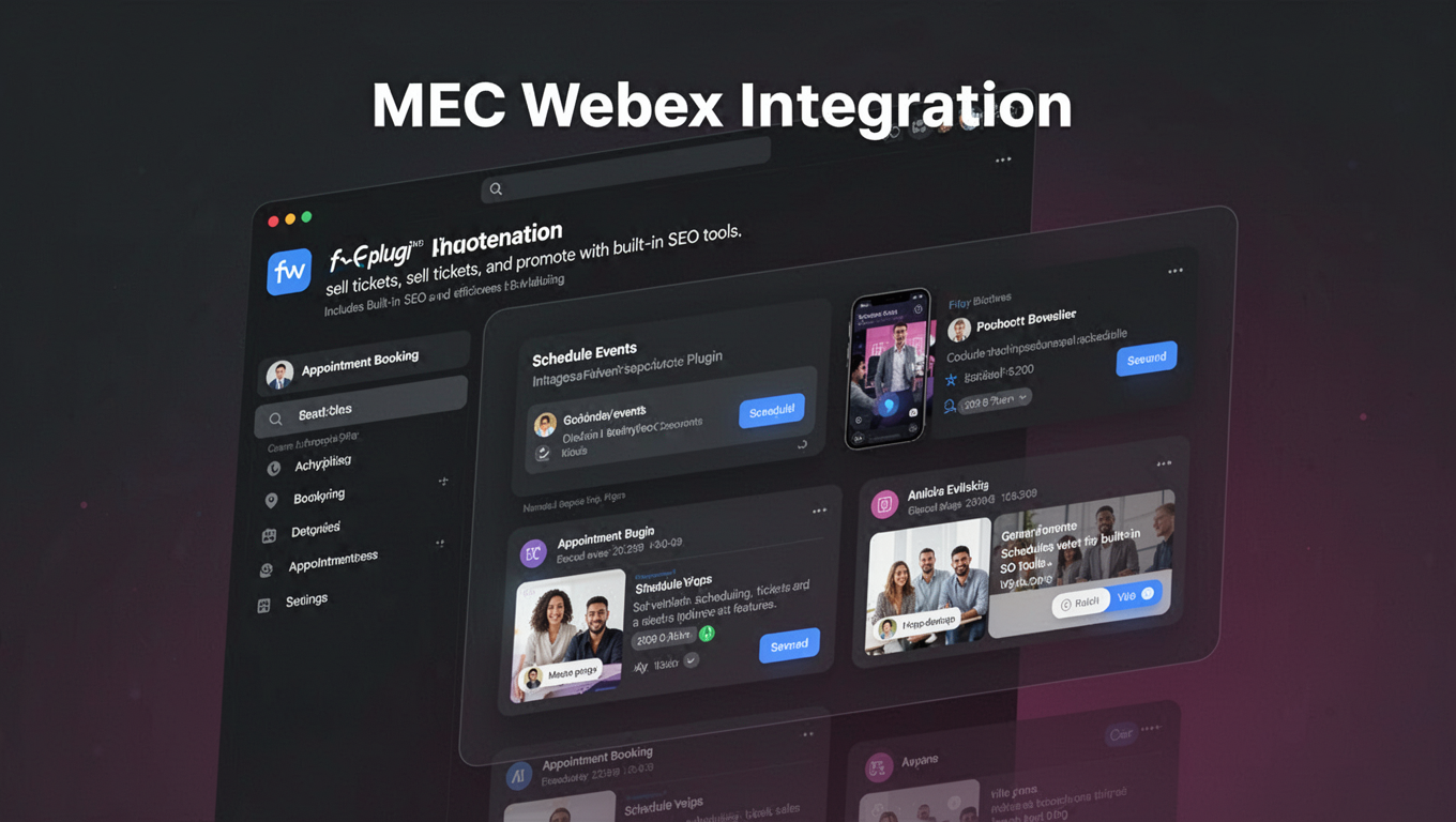 Preview of MEC Webex Integration