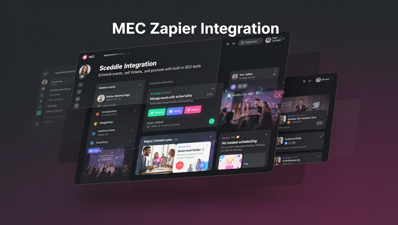 Preview of MEC Zapier Integration
