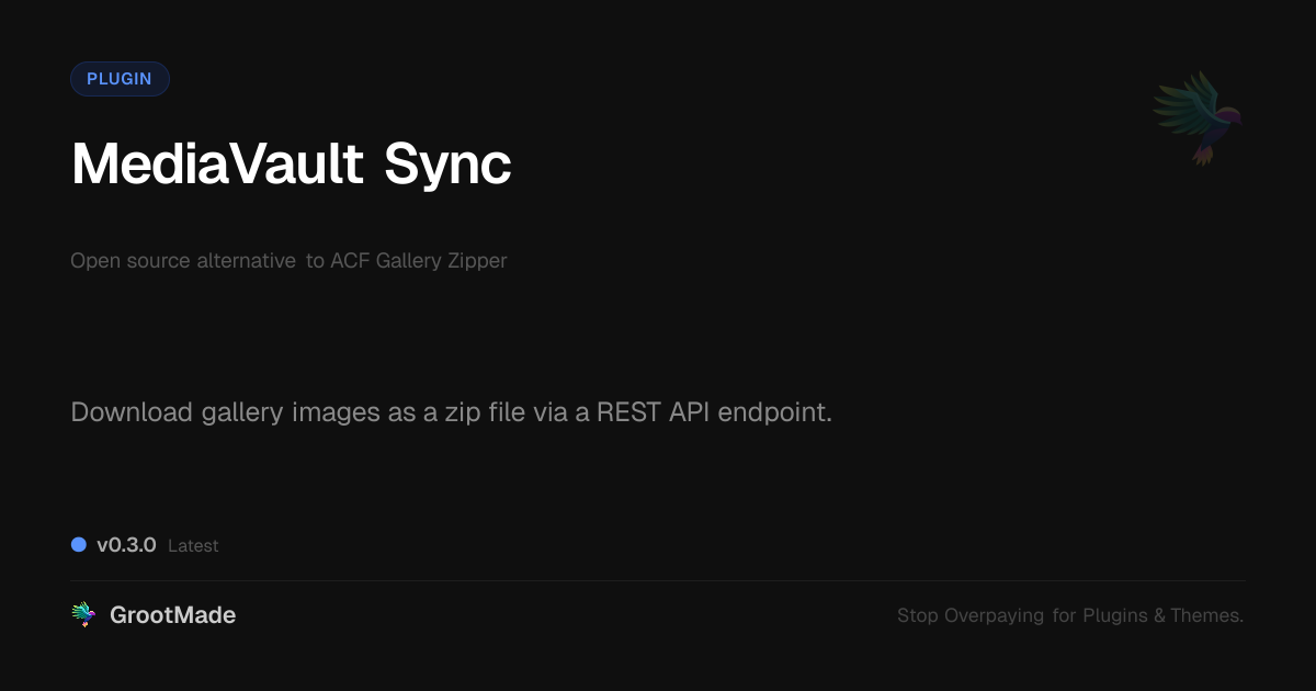 Preview of MediaVault Sync