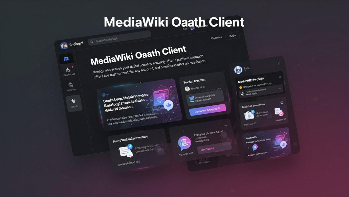 Preview of MediaWiki OAuth Client