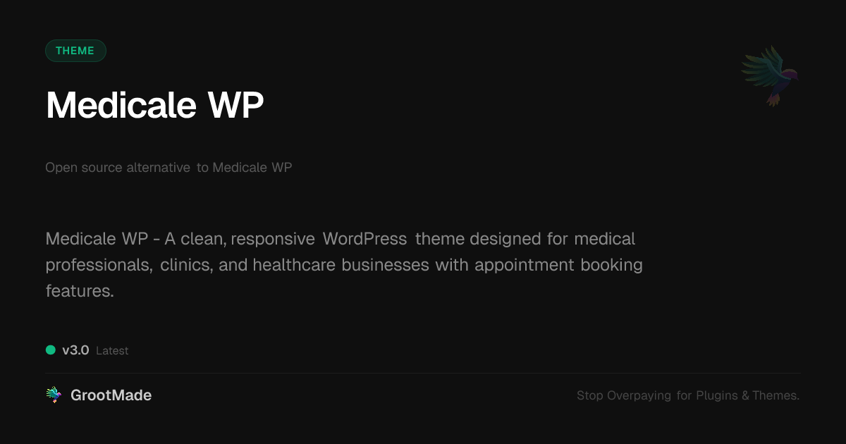 Preview of Medicale WP