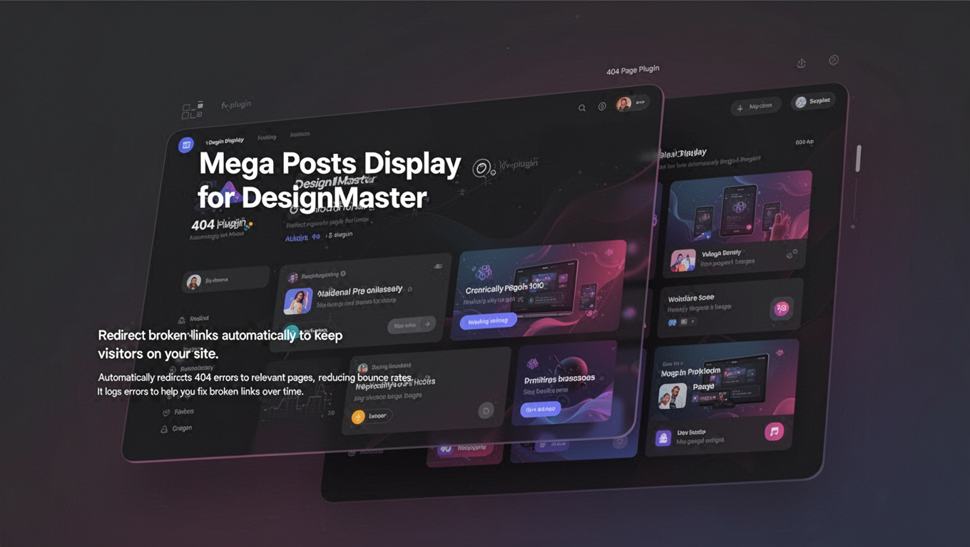 Preview of Mega Posts Display for DesignMaster