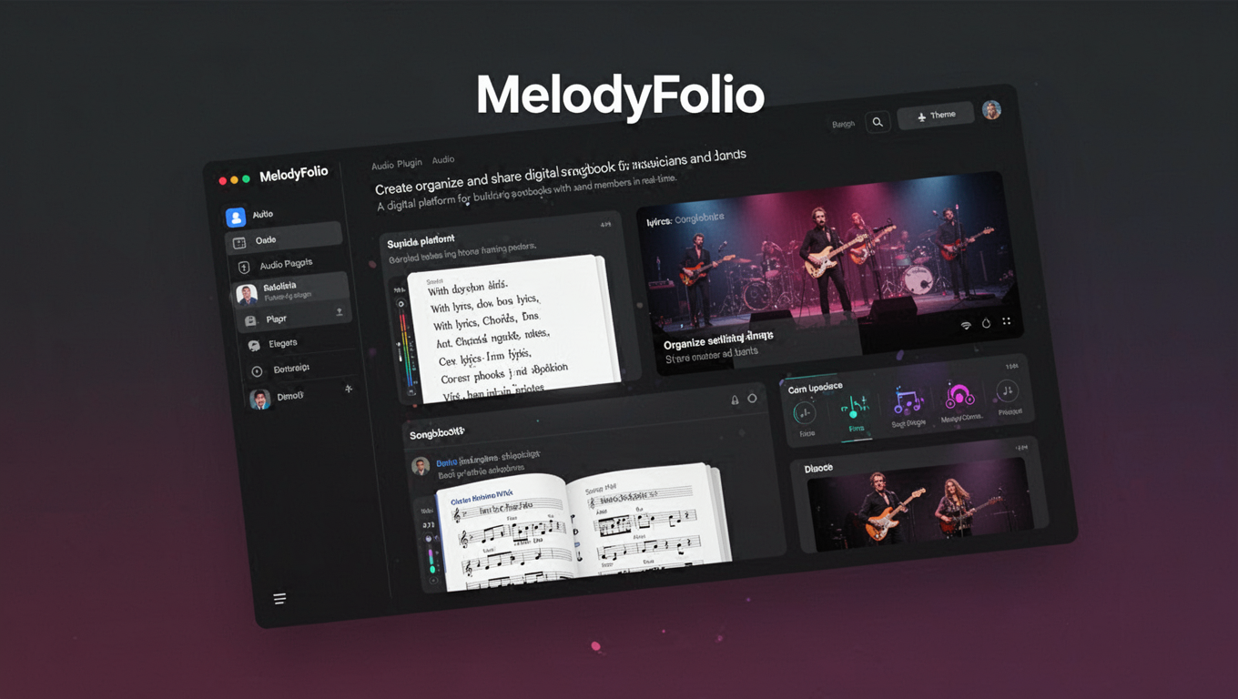 Preview of MelodyFolio