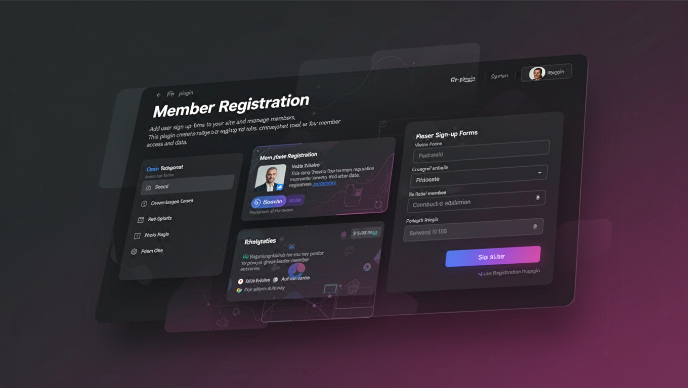 Preview of Member Registration