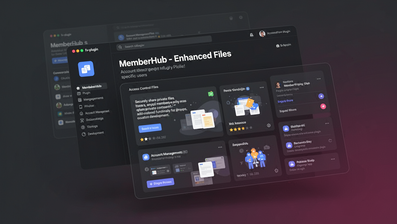 Preview of MemberHub - Enhanced Files