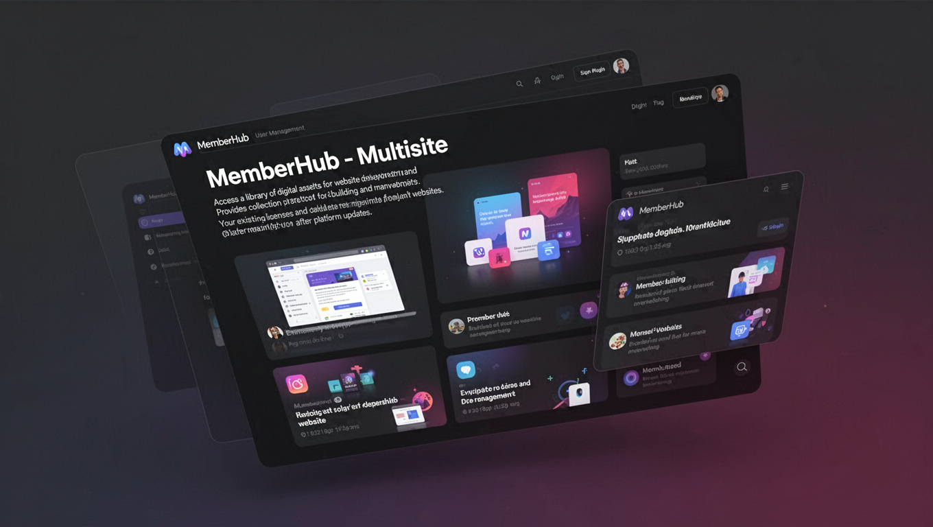 Preview of MemberHub - Multisite