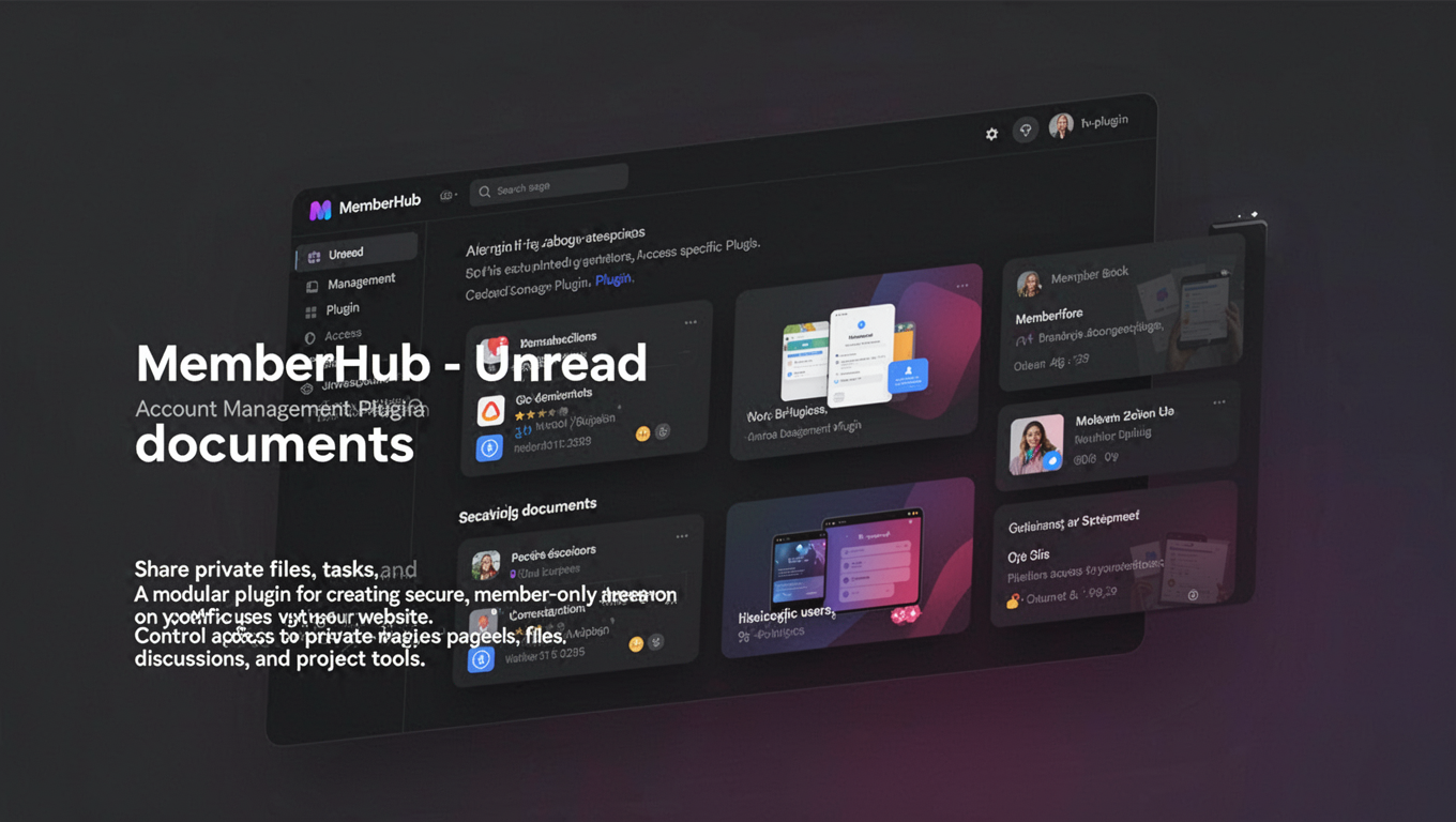 Preview of MemberHub - Unread documents
