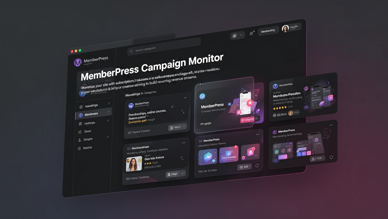 Preview of MemberPress Campaign Monitor