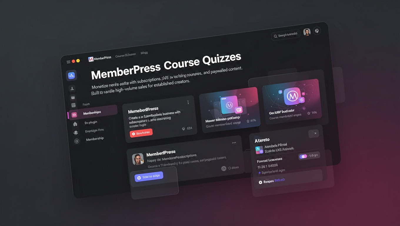 Preview of MemberPress Course Quizzes