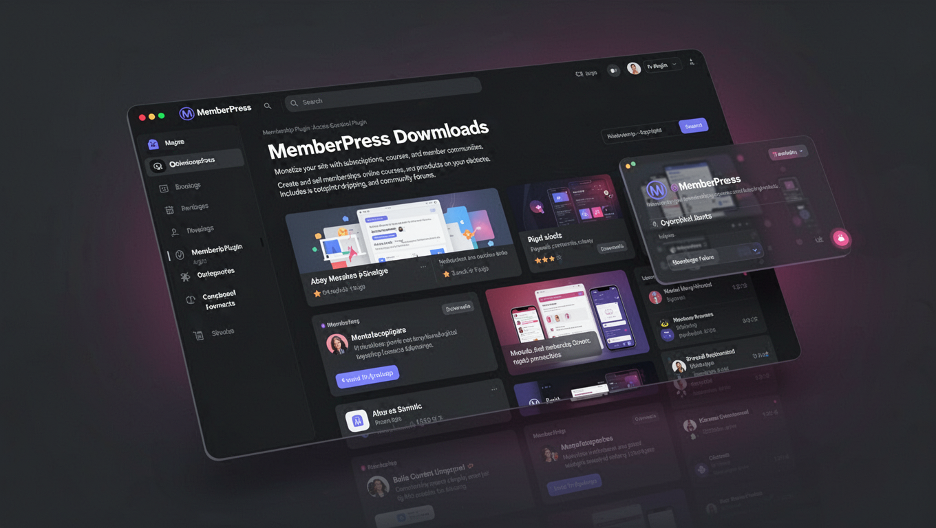 Preview of MemberPress Downloads