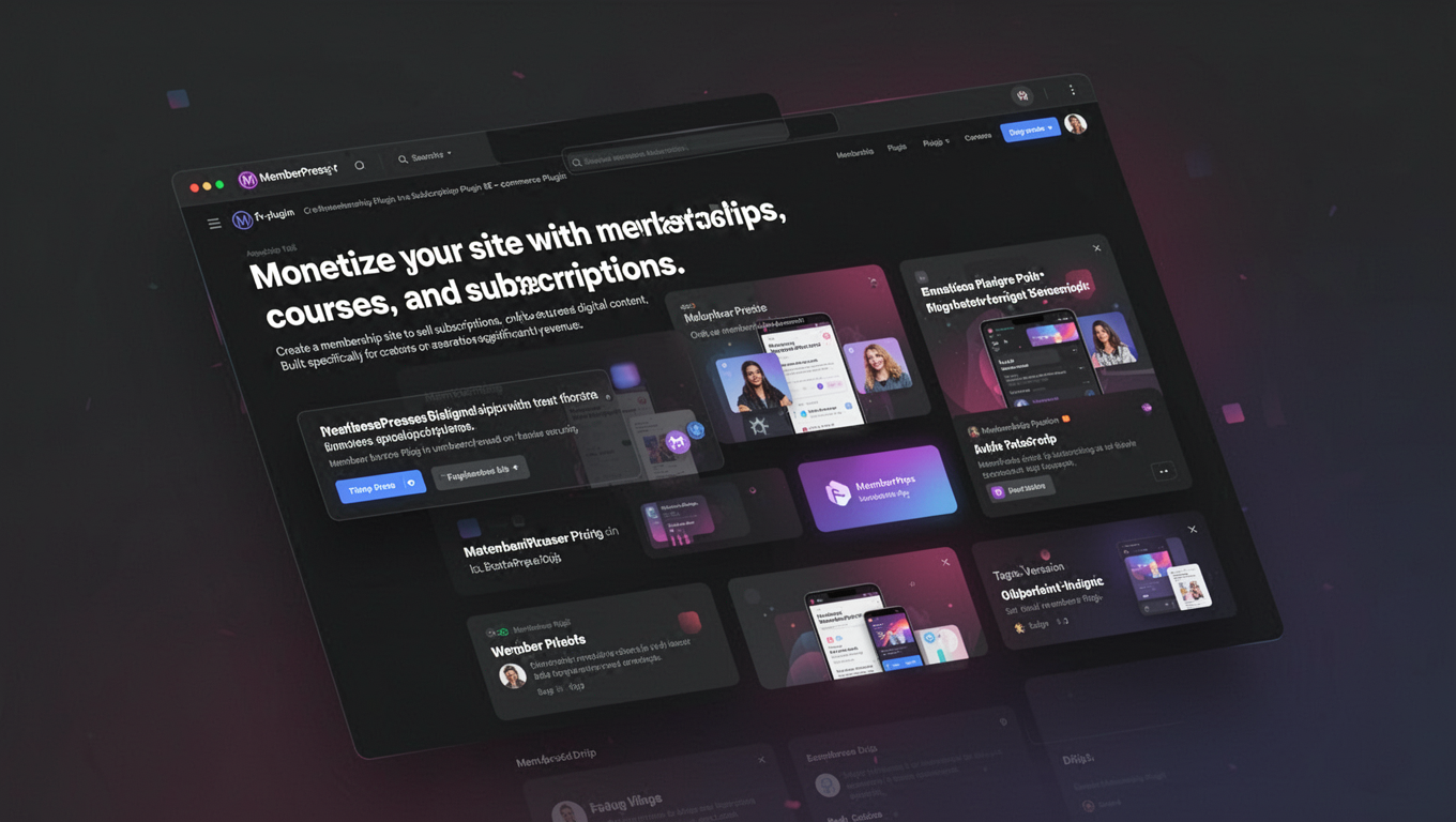 Preview of MemberPress Drip - Tags Version