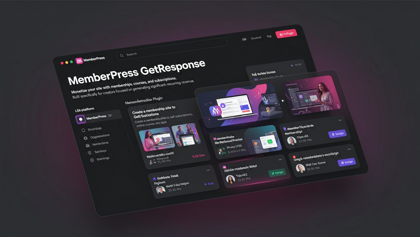 Preview of MemberPress GetResponse