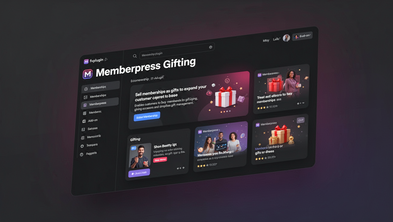 Preview of Memberpress Gifting