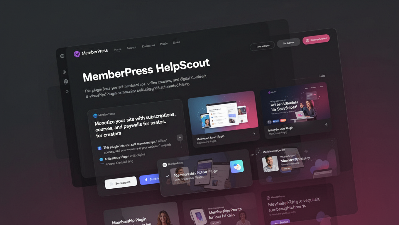 Preview of MemberPress HelpScout