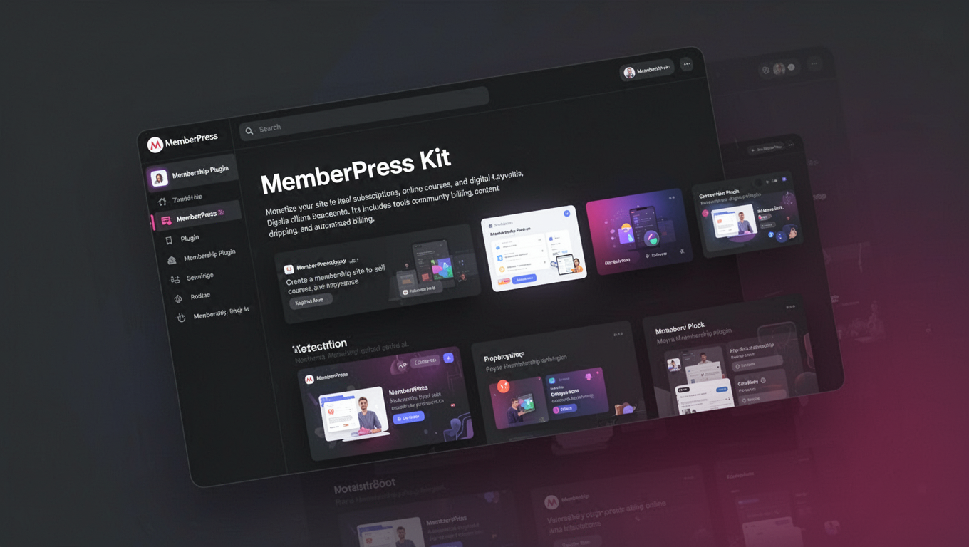 Preview of MemberPress Kit