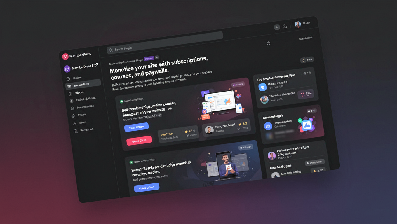 Preview of MemberPress Pro