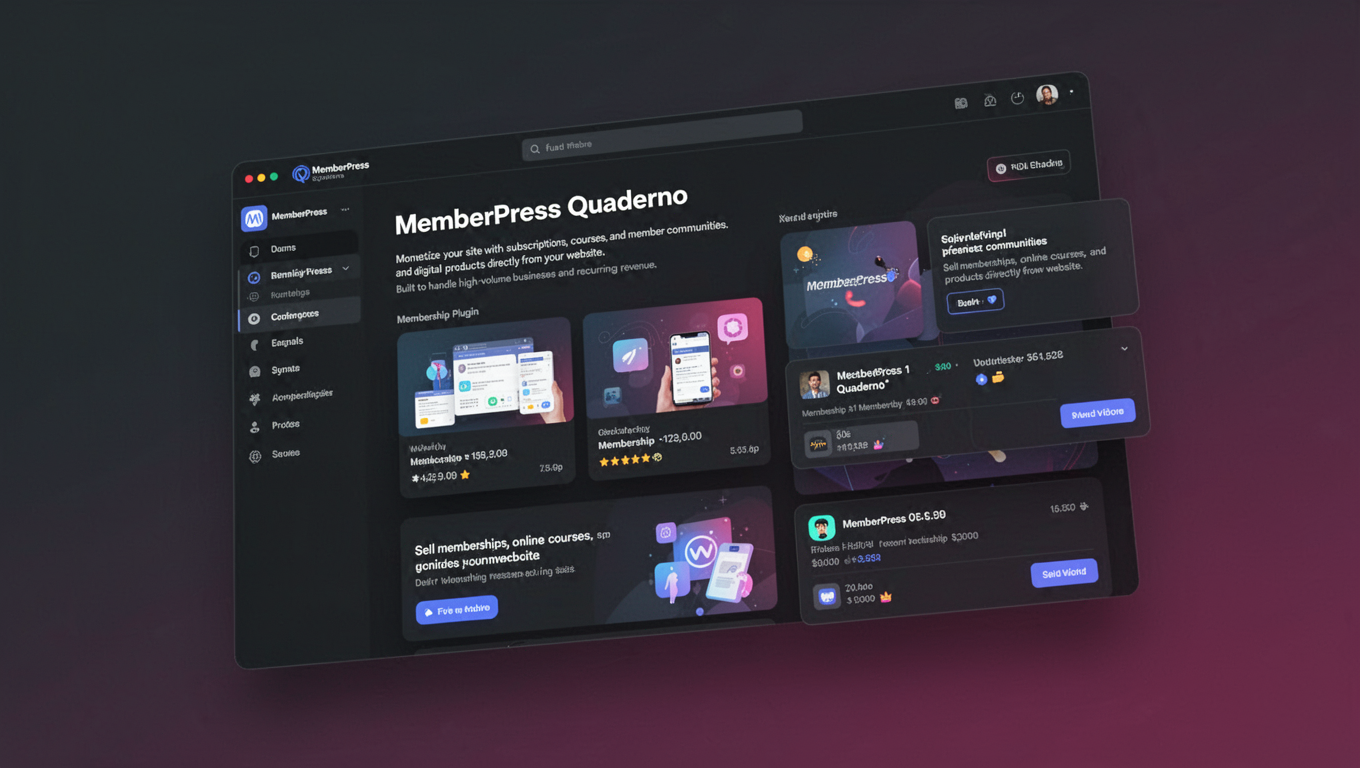 Preview of MemberPress Quaderno