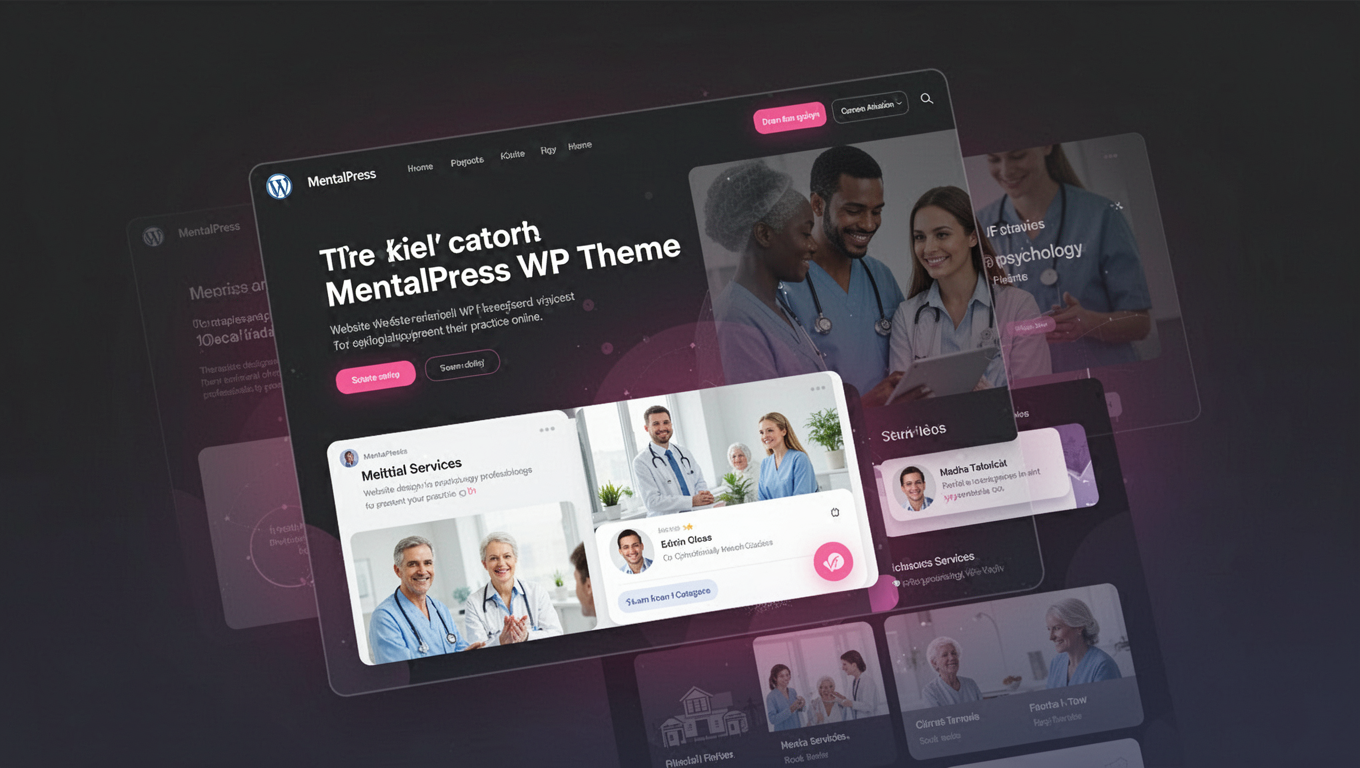 Preview of MentalPress WP Theme
